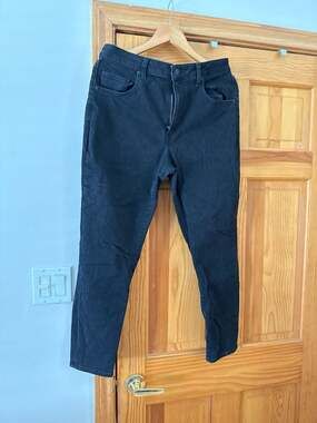Abercrombie & Fitch High Rise Super Skinny Ankle Jeans in Black Size 32 / 14